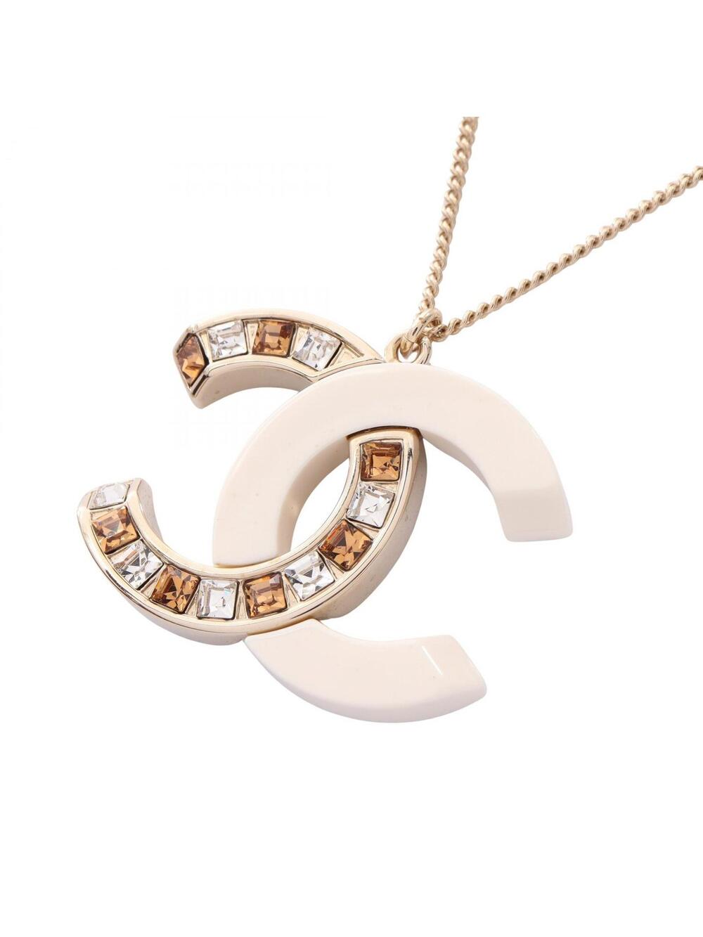 Chanel Coco Mark Long Necklace Gold #277547C78B